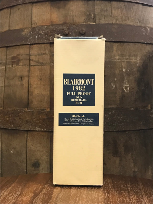 Blairmont 1982 Full Proof Old Demerara Rum 60,4% 0,7L