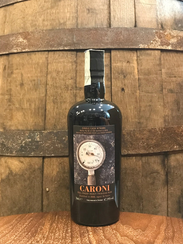 Caroni 2000 Cask No. R4004 Whisky Antique 18 Years 67,9%