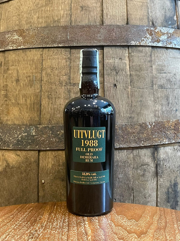 Uitvlugt 1988 Full Proof Old Demerara Rum 52,9% 0,7L