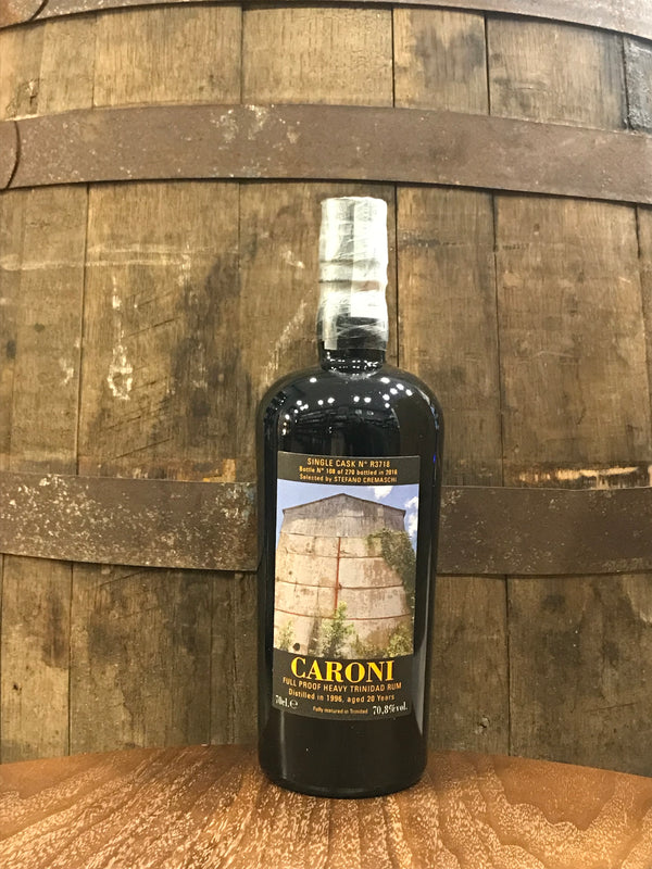 Caroni 1996 Cask No. R3718 Stefano Cremaschi 20 Years 70,8% 0,7L