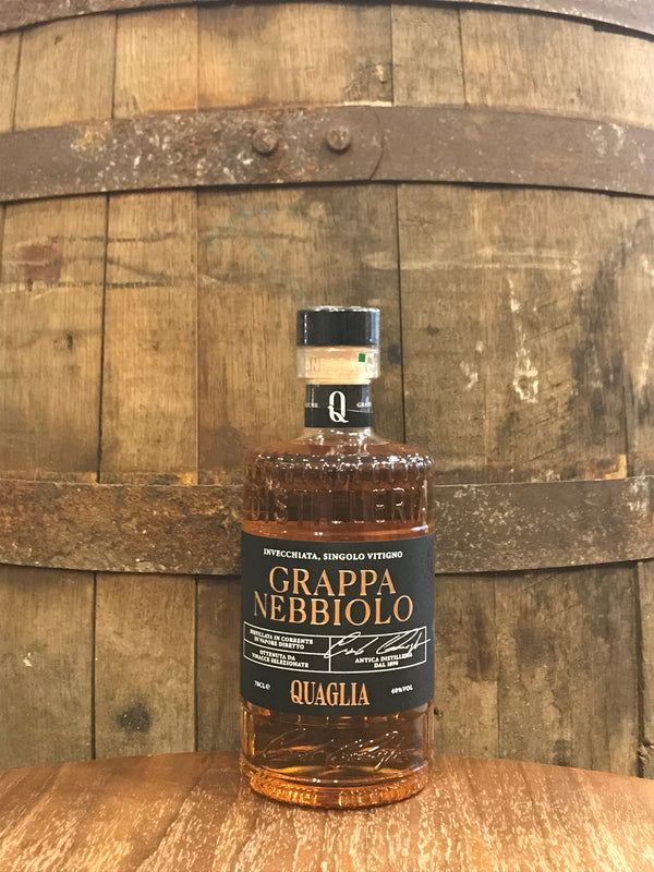 Quaglia Grappa Nebbiolo Invecchiata 40% 0,7L