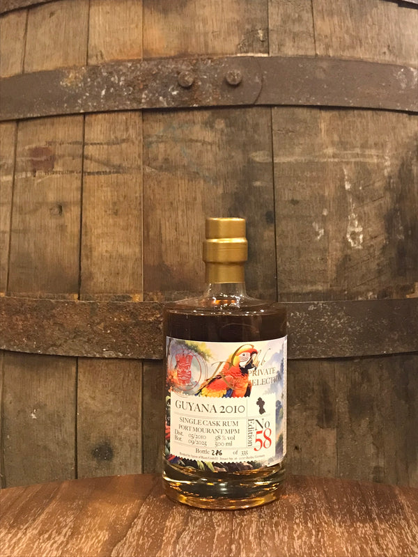 Rumclub Edition 58 Guyana 2010 Port Mourant MPM 58% 0,5L