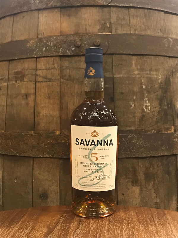 Savanna Rhum Traditionnel 5 Years 43% 0,7L
