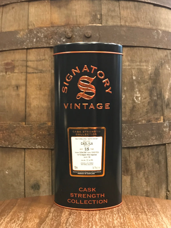 Signatory Vintage Caol Ila 18 Years Cask Strength Collection 56,1% 0,7L