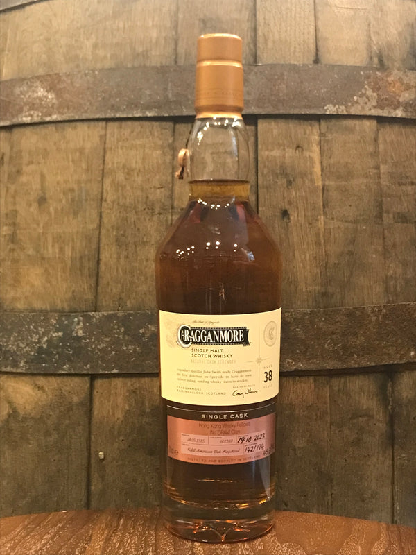 Cragganmore Cask of Distinction bottled for Wu Dram Clan 38 Years 45,3% 0,7L