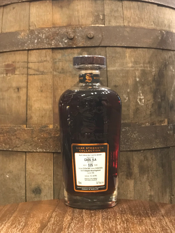 Signatory Vintage Caol Ila 18 Years Cask Strength Collection 56,1% 0,7L