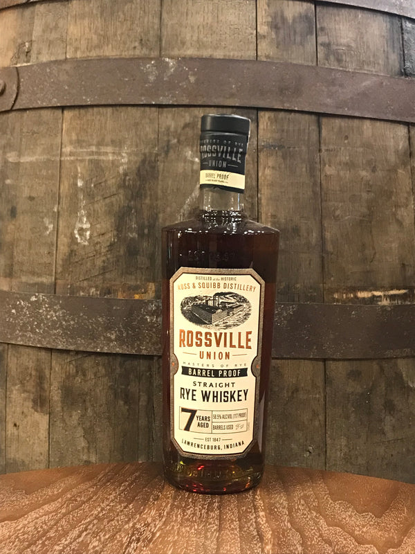 Rossville Union Straight Rye 7 Years Barrel Proof 58,5% 0,7L