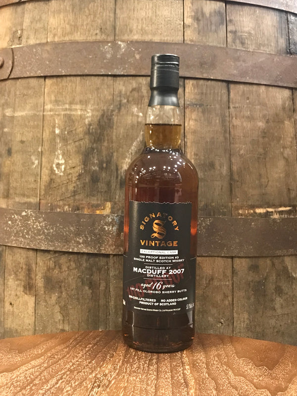 Signatory Vintage Exceptional Cask 100 Proof Edition #3 Macduff 2007 16 Years 57,1% 0,7L