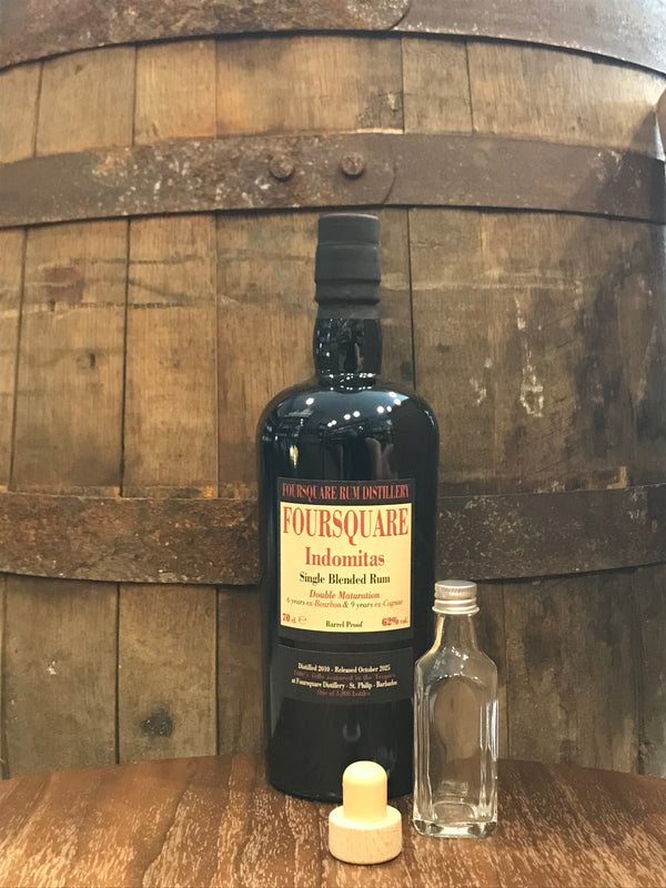 Foursquare Indomitas Single Blended Rum 62% 0,05L