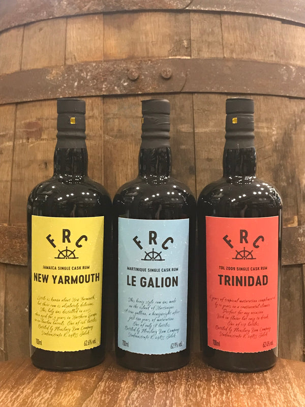 FRC Single Casks im Set 59,4% - 62,9% 5 x 0,7L