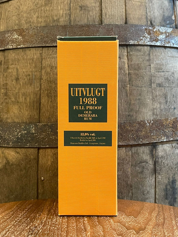 Uitvlugt 1988 Full Proof Old Demerara Rum 52,9% 0,7L