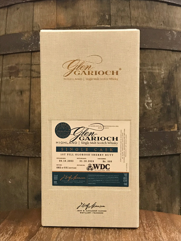 Glen Garioch 2003 Single Cask bottled for Wu Dram Clan 53,9% 0,7L
