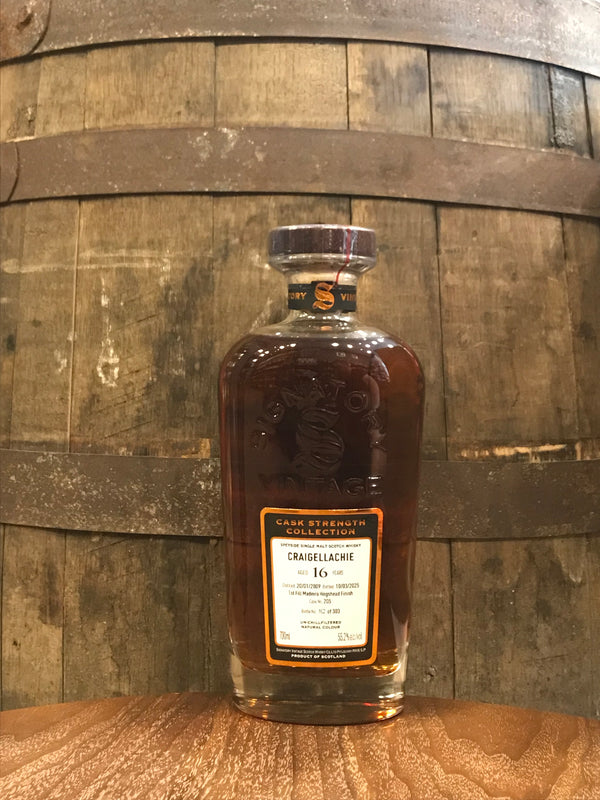Signatory Vintage Craigellachie 16 Years Cask Strength Collection 55,2% 0,7L