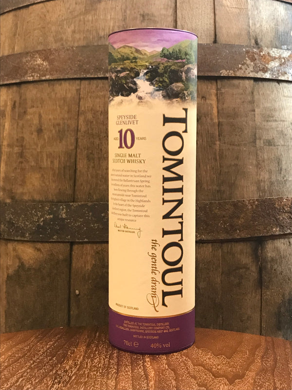 Tomintoul 10 Years 40% 0,7L