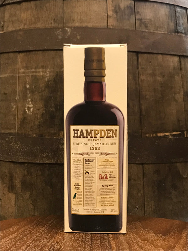 Hampden Estate 1753 8 Years 46% 0,7L