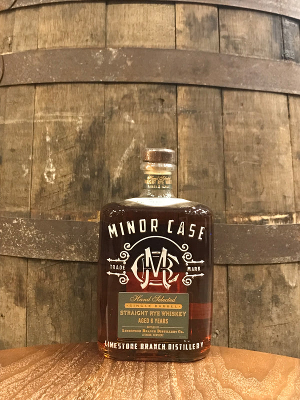 Minor Case Single Barrel Straight Rye Whisky 6 Years 55% 0,7L