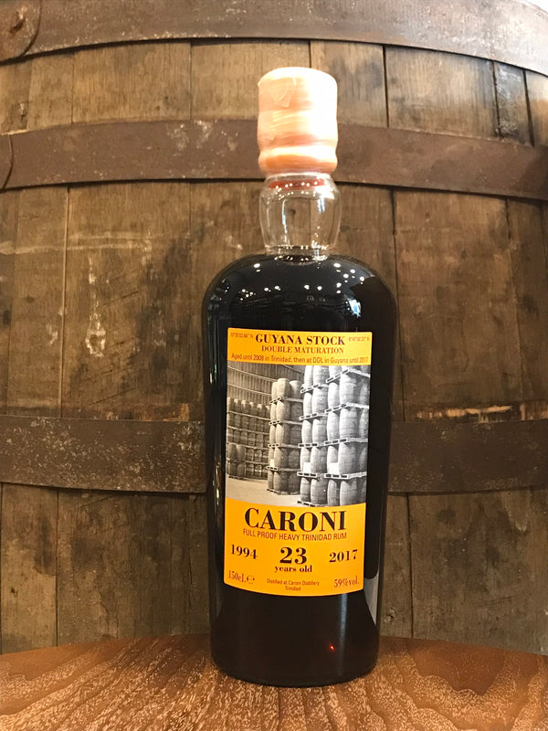 Caroni 37th Release 23 Years 1994/2017 Guyana Stock - Double Maturation 59% 1,5L
