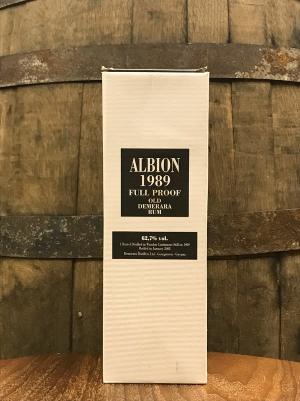 Albion 1989 Full Proof Old Demerara Rum 62,7% 0,7L