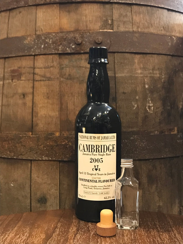 National Rums of Jamaica Cambridge 2005 STCE 62,5% 0,05L