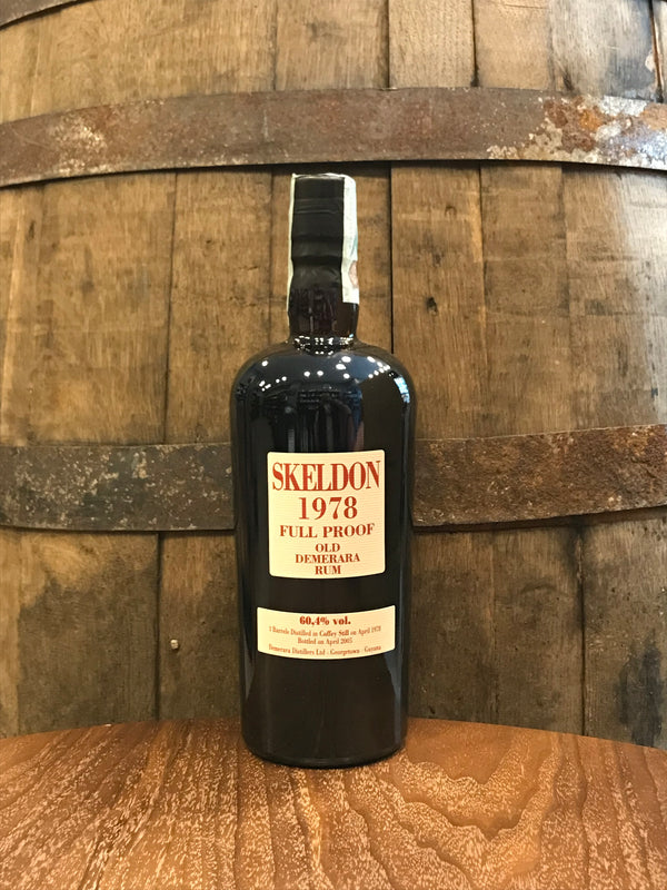 Skeldon 1978 Full Proof Old Demerara Rum 60,4% 0,7L