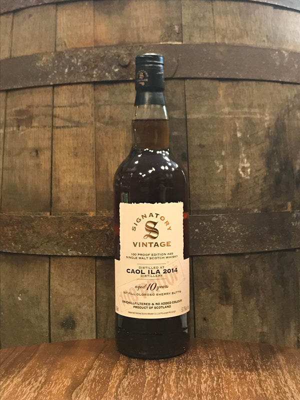 Signatory Vintage 100 Proof Edition #49 Caol Ila 2014 10 Years 57,1% 0,7L
