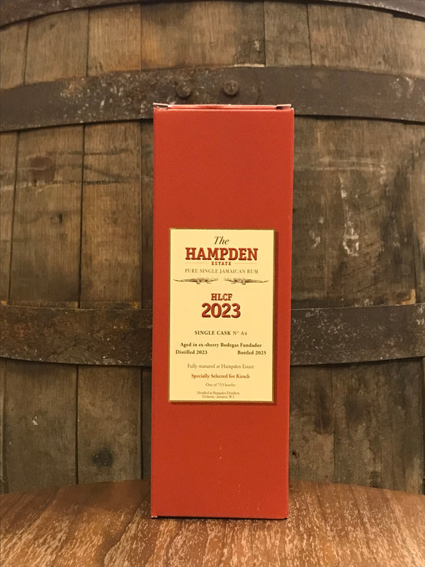 Hampden HLCF 2023 Single Cask N° A4 64,4% 0,70L