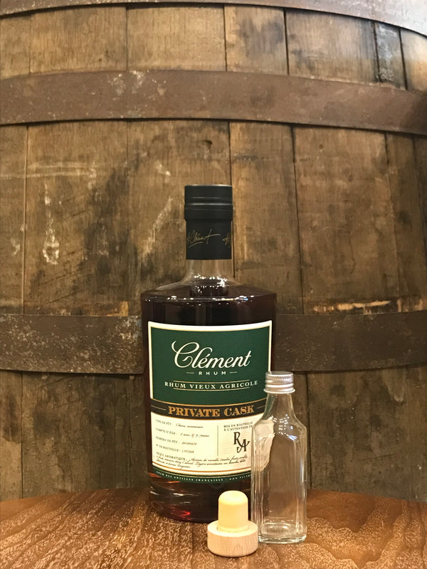 Clément Private Cask "Selected by Rum Artesanal" 55,5% 0,05L