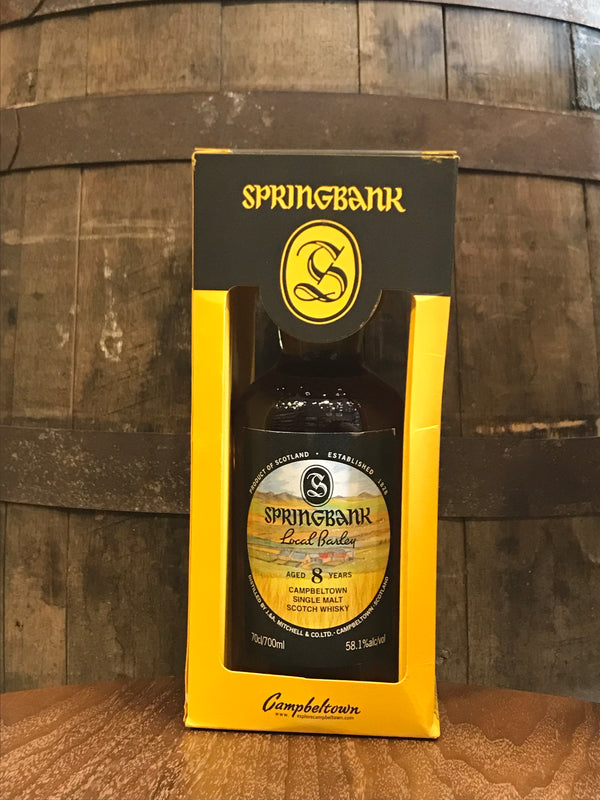 Springbank Local Barley 8 Years 58,1% 0,7L