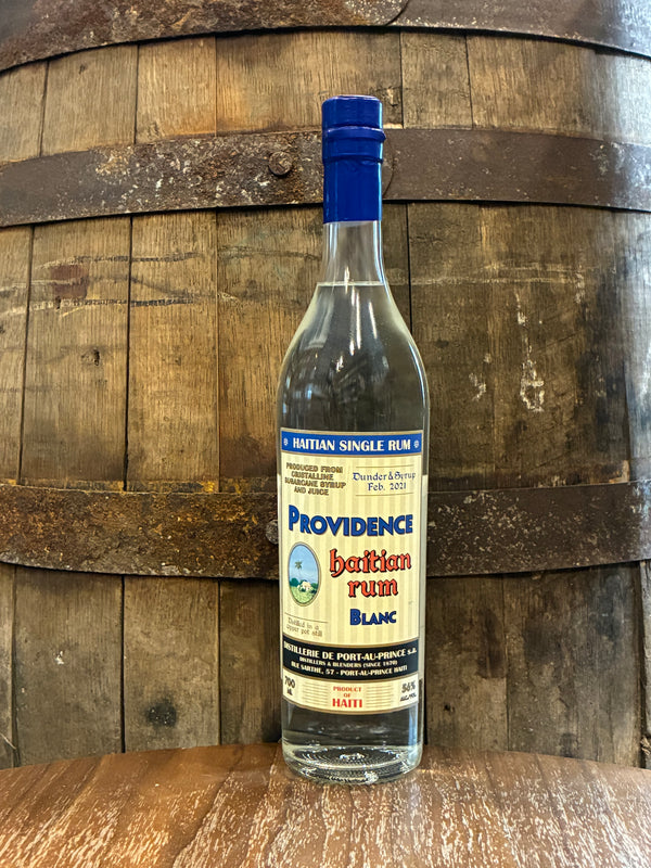 Providence Haitian Rum Blanc Dunder & Syrup Feb. 2021 56% 0,7L