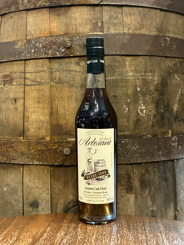 El Ron del Artesano Panama 10 Years Peated Cask Finish 56,3% 0,5L