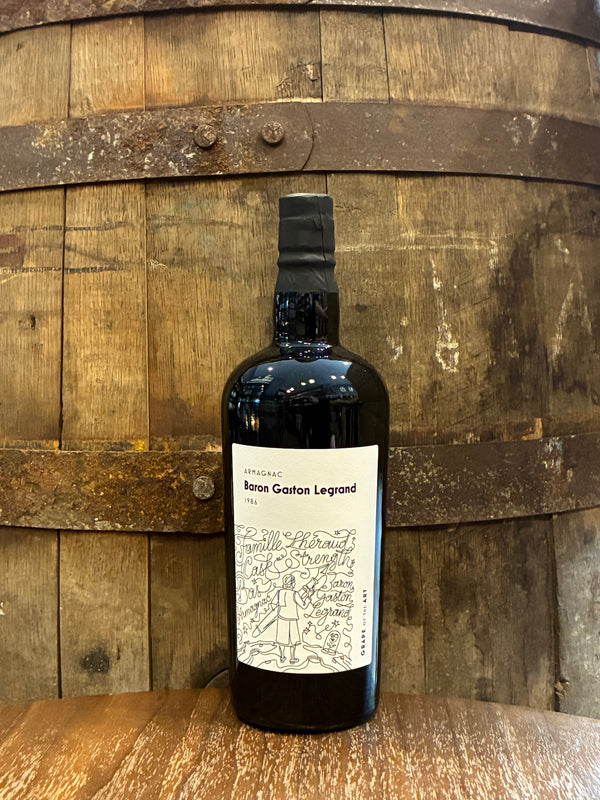 Grape of the Art Baron Gaston Legrand 1986 47,1% 0,7L