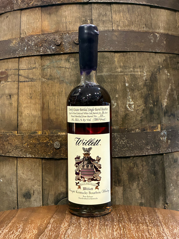 Willett Single Barrel Bourbon Whiskey 8 Years 67,1% 0,7L