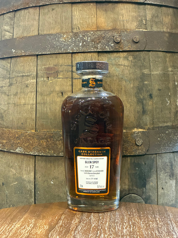 Signatory Vintage Glen Spey 17 Years Cask Strength Collection 58,1% 0,7L