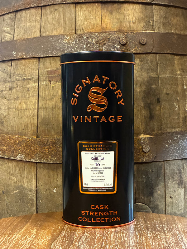 Signatory Vintage Caol Ila 16 Years Cask Strength Collection 55,4% 0,7L