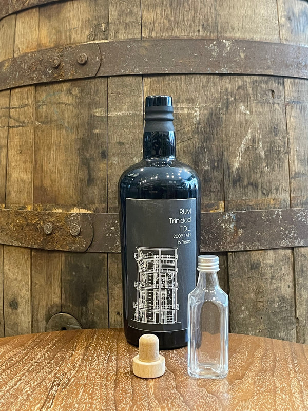 The Bottle Shop T.D.L. Rum 2009 TMH 16 Years 63,2% 0,05L
