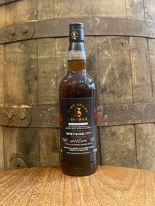 Signatory Vintage Exceptional Cask 100 Proof Series Edition #16 Speyside (M) 17 Years 57,1% 0,7L