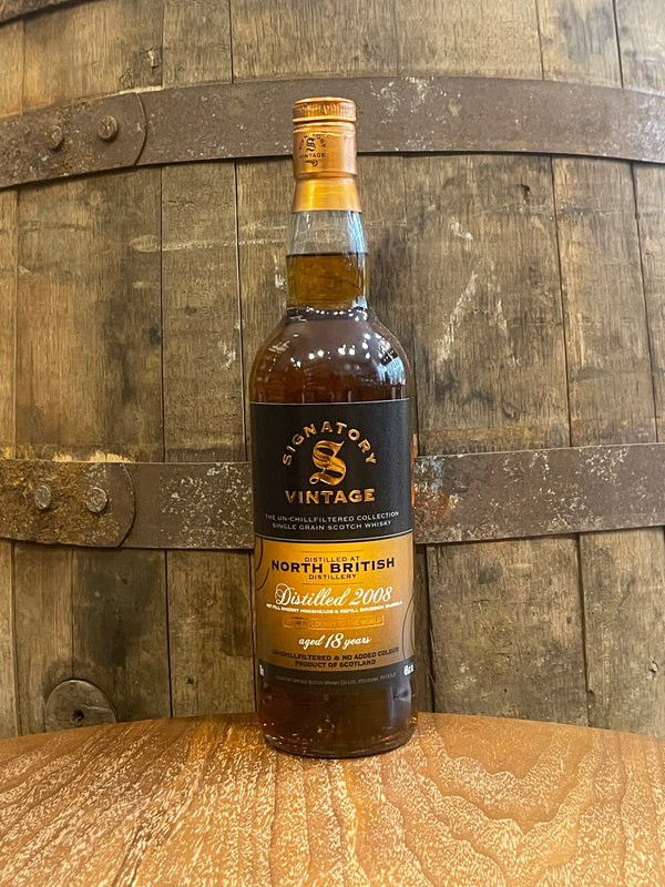 Signatory Vintage North British 2008 18 Years 46% 0,7L