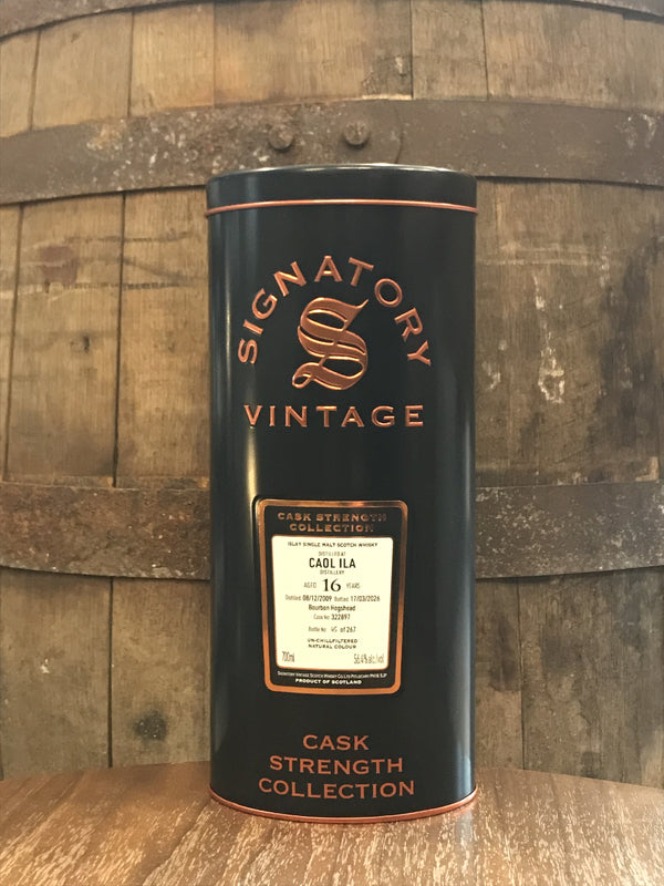 Signatory Vintage Caol Ila 16 Years Cask Strength Collection 56,4% 0,7L
