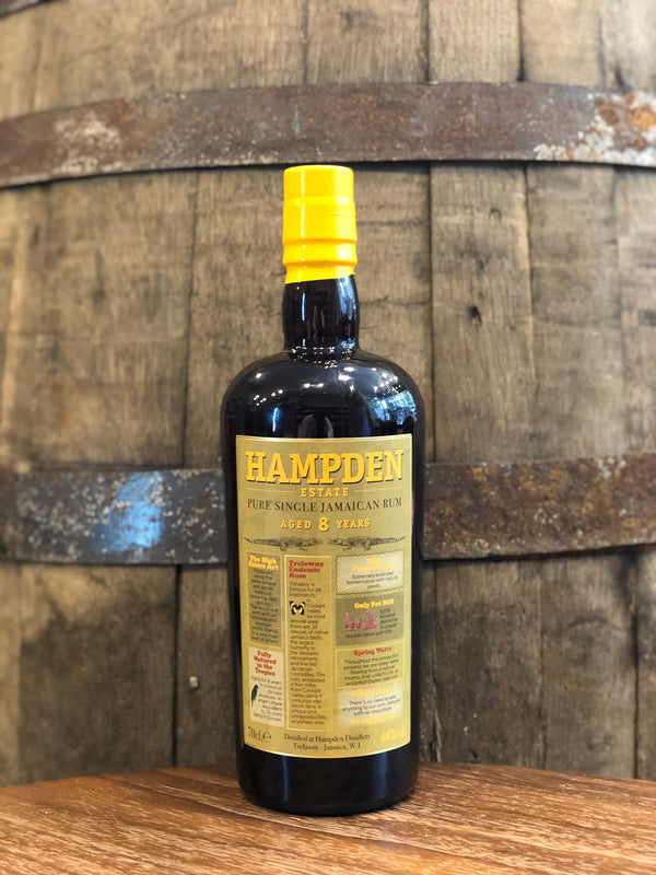 Hampden Estate Pure Single Jamaican Rum 8 Jahre 46% 0,7L