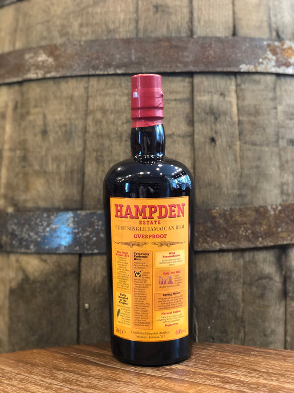 Hampden Estate Pure Single Jamaica Rum Overproof 60% 0,7L