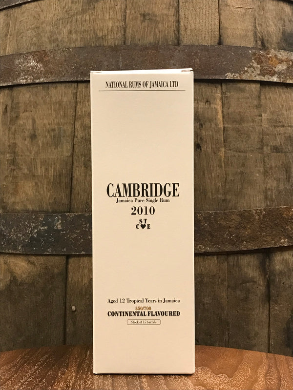 National Rums of Jamaica Cambridge 2010 STCE 57% 0,7L