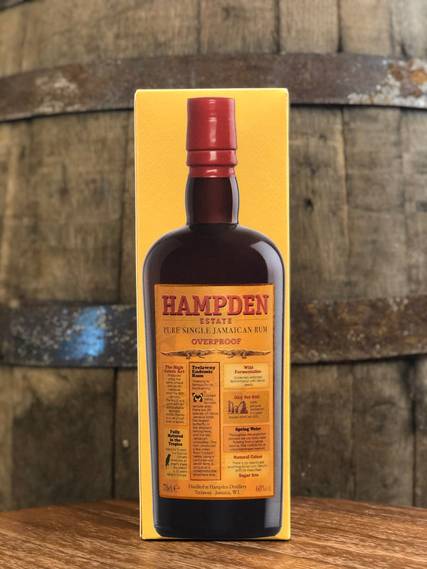 Hampden Estate Pure Single Jamaica Rum Overproof 60% 0,7L